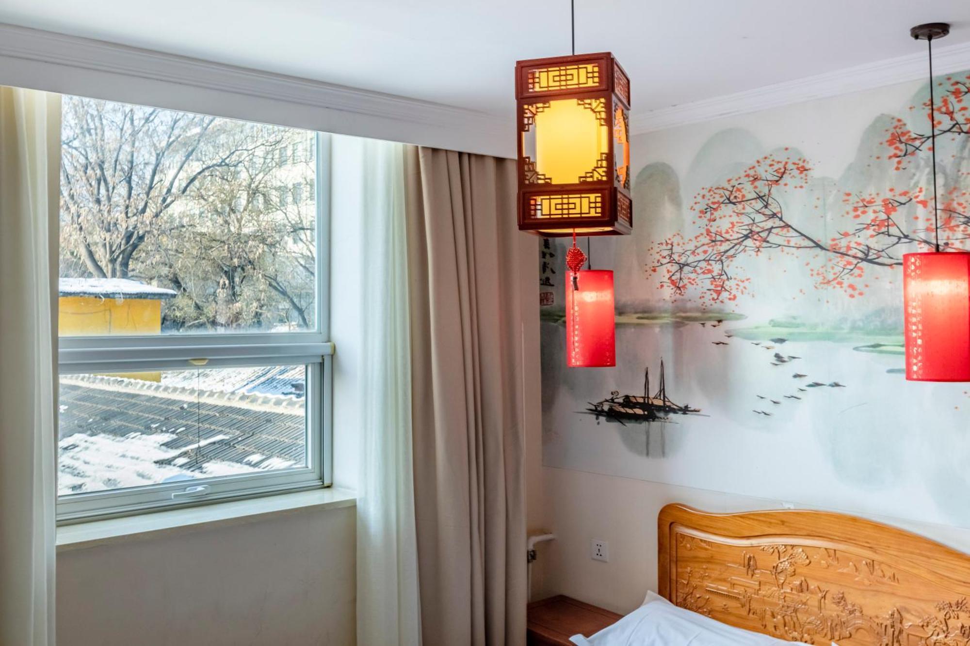 Happy Dragon City Center Alley Hotel -In The City Center With Big Window&Heater, Ticket Service&Free Coffee&Food Recommendation,Near Tian Anmen Forbiddencity,Easy To Get Traditional Walking Area&Shichahai Beijing Luaran gambar