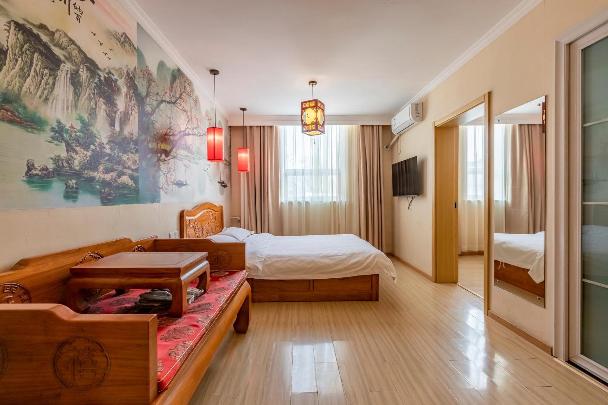 Happy Dragon City Center Alley Hotel -In The City Center With Big Window&Heater, Ticket Service&Free Coffee&Food Recommendation,Near Tian Anmen Forbiddencity,Easy To Get Traditional Walking Area&Shichahai Beijing Luaran gambar